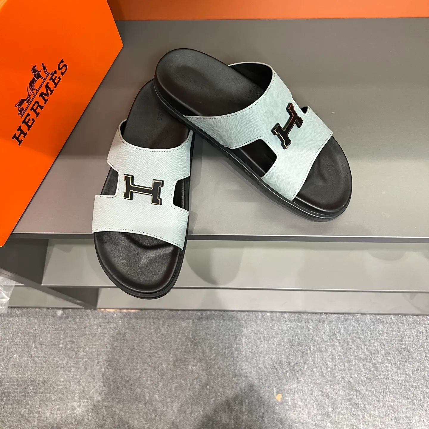 Men's shoes 💰300, size 38-45, the new 2014 summer Hermes shoes are the same as the original ones, handmade by masters! ❥High-end customization, exclusive products, the highest version in the industry⚠❥Using: Hermers upper: (pursuing top walking comfort) ✨Top quality on sale━━━━Hermes━━━━━